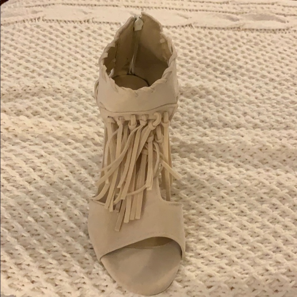 Beige sandals